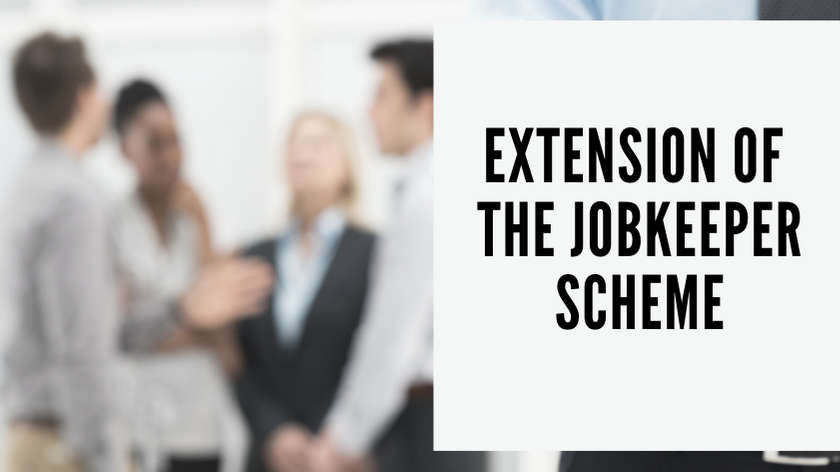 Extension of the JobKeeper Scheme